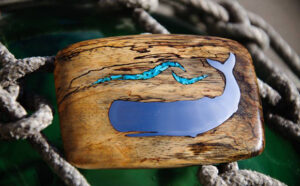 Sperm Whale Belt Buckle