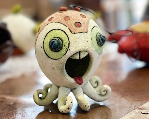 Octopus Birdhouse
